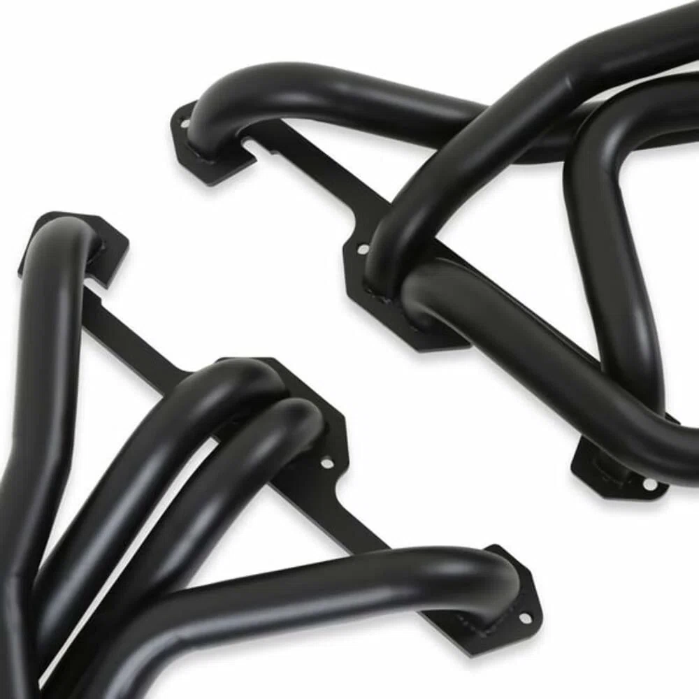 Flowtech Long Tube Header - Black Paint - 13500FLT